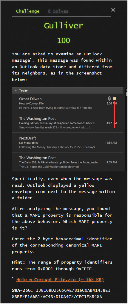 Metaspike CTF, Week&nbsp;2
