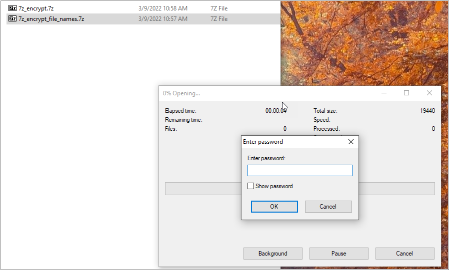 Encrypted 7Z Archives in XWF – mr. eerie