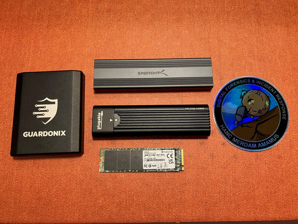 NVMe Serial Numbers with the Guardonix & USB&nbsp;Stabilizer